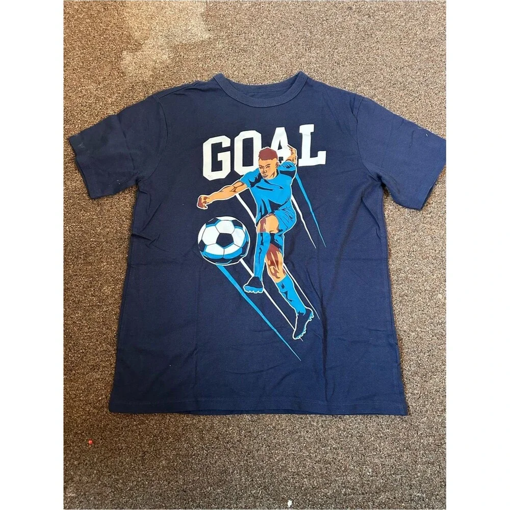 Place Navy Blue Soccer 'GOAL' Graphic Tee
